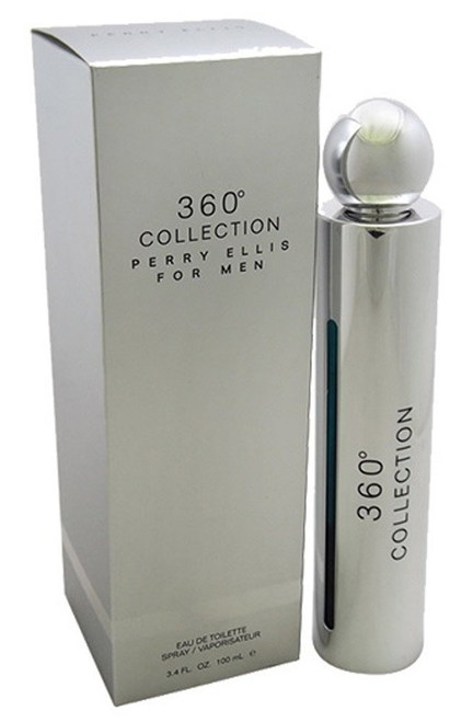Perry Ellis 360 Collection by Perry Ellis Box for Men 3.4 Oz Eau De Toilette Spray