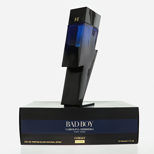 Bad Boy Cobalt Elixir by Carolina Herrera Box for Men 5.1 Oz Eau De Parfum Spray