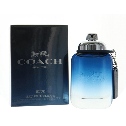 Coach Blue by Coach Box for Men 2 Oz Eau De Toilette Spray