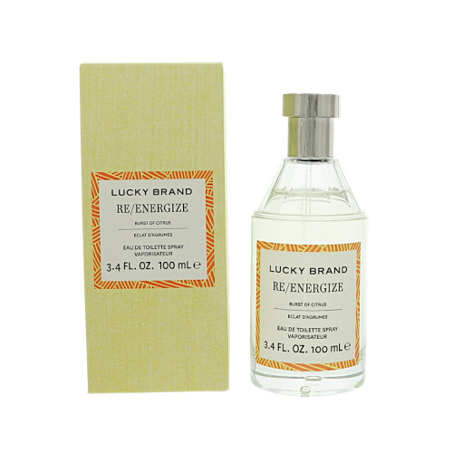 Re/Energize by Lucky Brand Box for Women 3.4 Oz Eau De Toilette Spray