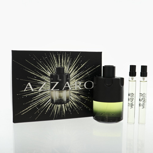 Azzaro The Most Wanted Intense by Azzaro Gift Set for Men 3.38 Oz Eau De Toilette Spray