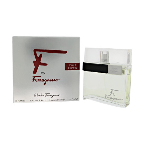 Ferragamo F by Salvatore Ferragamo Box for Men 3.4 Oz Eau De Toilette Spray