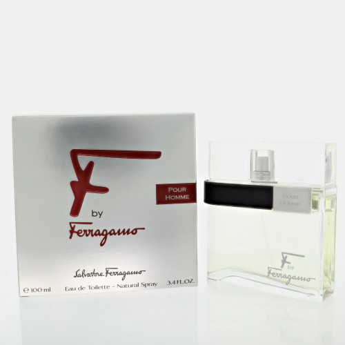 Ferragamo F by Salvatore Ferragamo Box for Men 3.4 Oz Eau De Toilette Spray