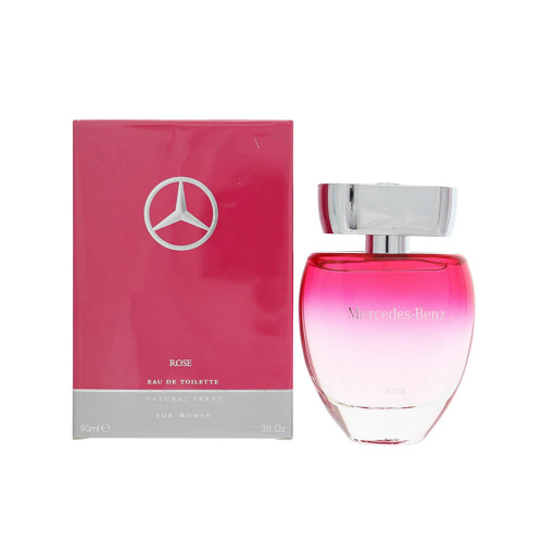 Mercedes Benz Rose by Mercedes Benz Box for Women 3 Oz Eau De Toilette Spray