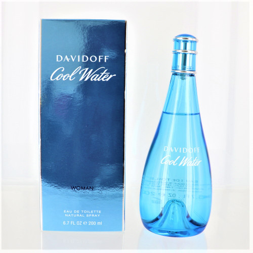 Cool Water by Davidoff Box for Women 6.7 Oz Eau De Toilette Spray