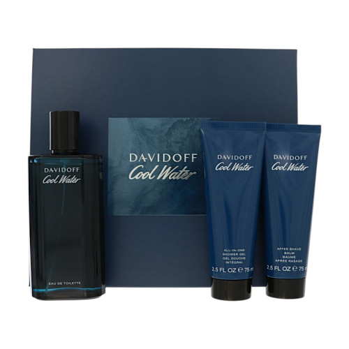 Cool Water by Davidoff - 3 Piece Set bottle for Men