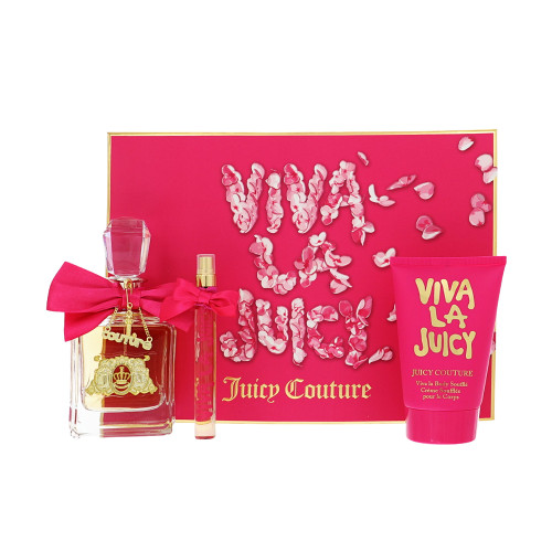 Viva La Juicy by Juicy Couture Gift Set for Women 3.4 Oz Eau De Parfum Spray