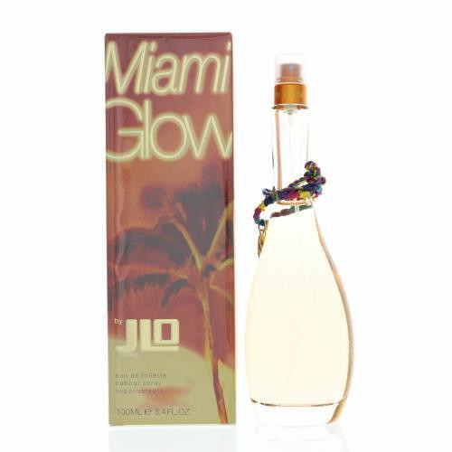 Miami Glow by Jennifer Lopez Box for Women 3.4 Oz Eau De Toilette Spray