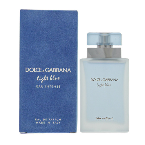 Light Blue Eau Intense by Dolce & Gabbana Box for Women 1.6 Oz Eau De Parfum Spray