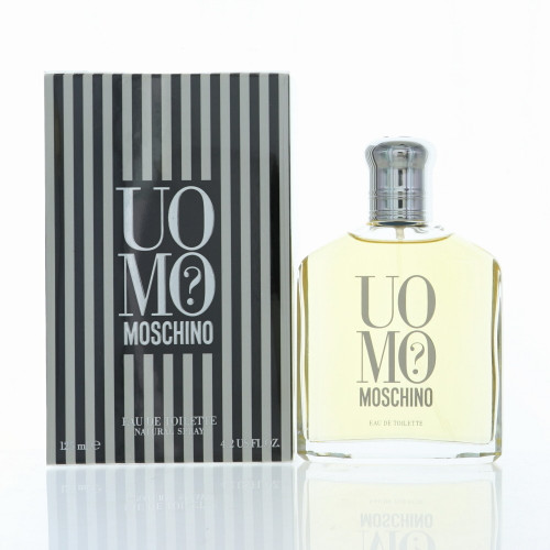 Moschino Uomo by Moschino Box for Men 4.2 Oz Eau De Toilette Spray