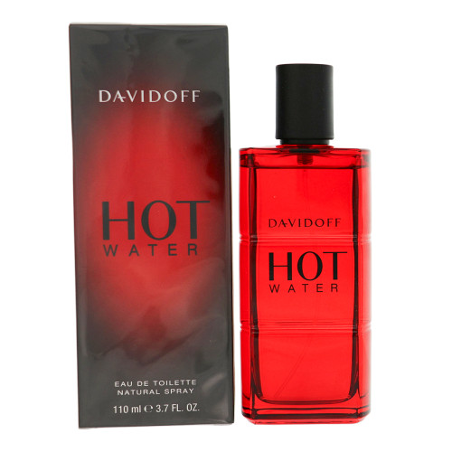 Hot Water by Davidoff Box for Men 3.7 Oz Eau De Toilette Spray