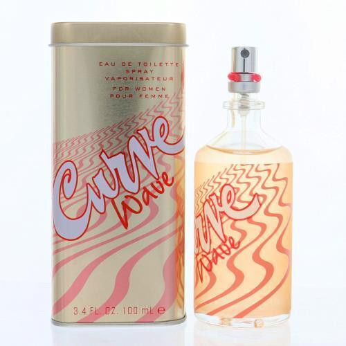 Curve Wave by Liz Claiborne Box for Women 3.4 Oz Eau De Toilette Spray