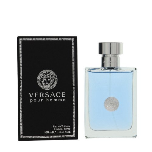 Versace Pour Homme by Versace Box for Men 3.4 Oz Eau De Toilette Spray