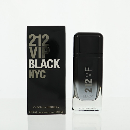 212 Vip Black by Carolina Herrera Box for Men 3.4 Oz Eau De Parfum Spray