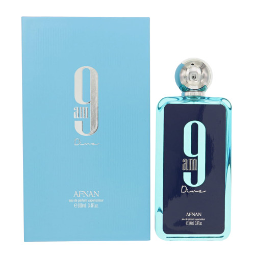 9 Am Dive by Afnan Box for Women 3.4 Oz Eau De Parfum Spray