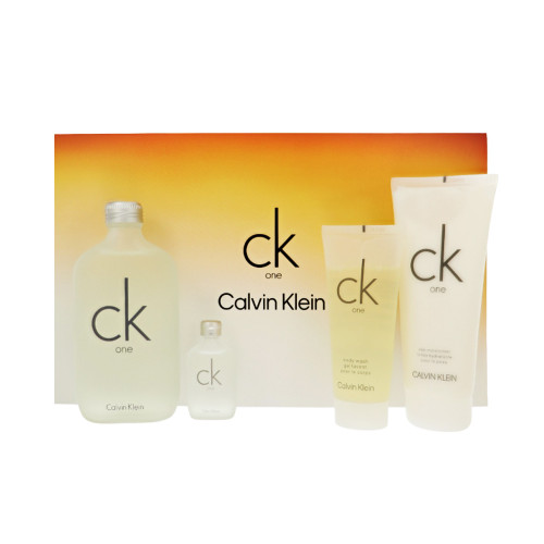 Ck One by Calvin Klein Gift Set for Unisex 6.7 Oz Eau De Toilette Spray