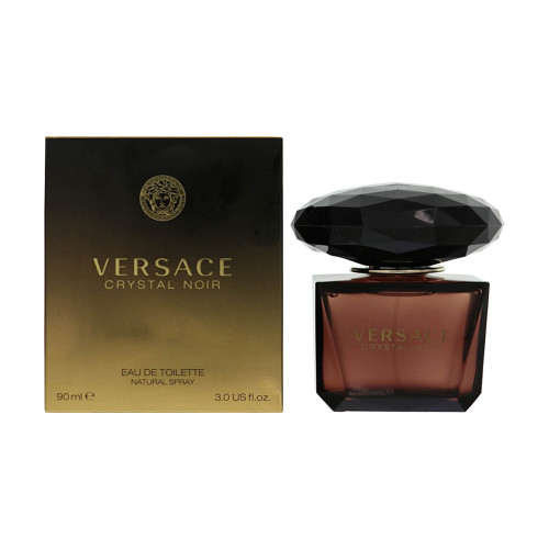 Versace Crystal Noir by Versace Box for Women 3 Oz Eau De Toilette Spray