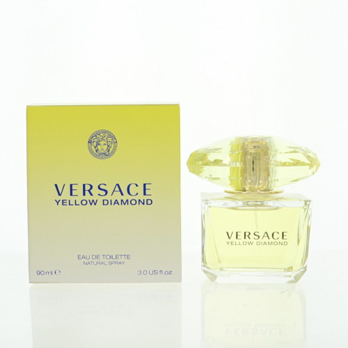 Versace Yellow Diamond by Versace Box for Women 3 Oz Eau De Toilette Spray
