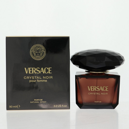 Versace Crystal Noir by Versace Box for Women 3 Oz Parfum Spray