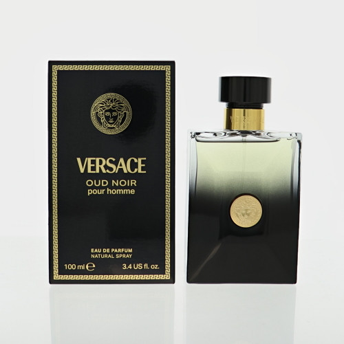 Versace Oud Noir by Versace Box for Men 3.4 Oz Eau De Parfum Spray