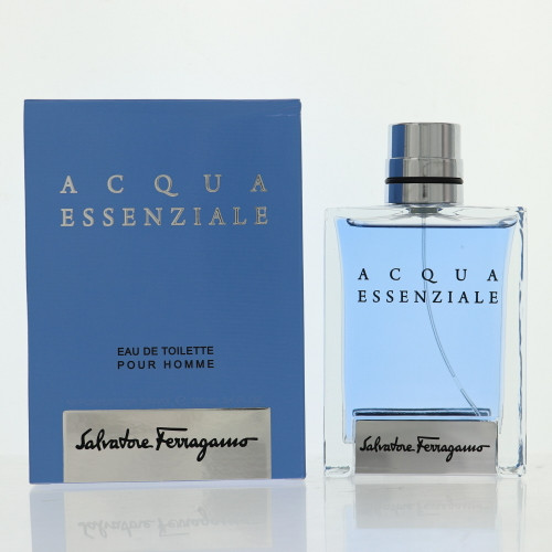 Acqua Essenziale by Salvatore Ferragamo Box for Men 3.4 Oz Eau De Toilette Spray
