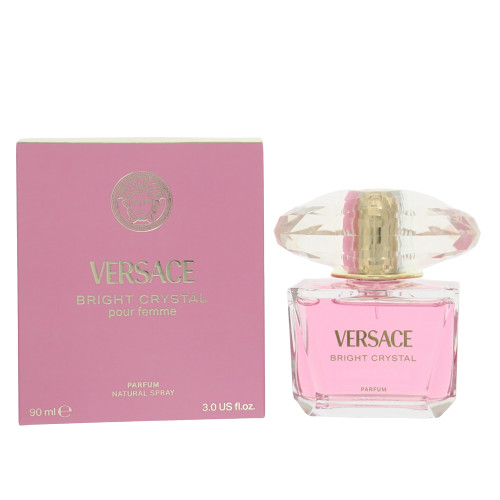 Bright Crystal by Versace Box for Women 3 Oz Parfum Spray