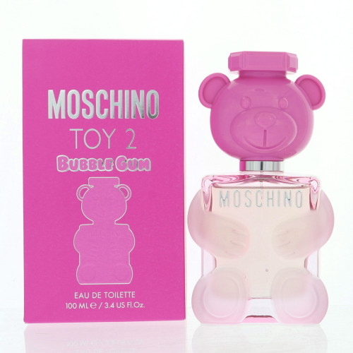Toy 2 Bubble Gum by Moschino Box for Women 3.4 Oz Eau De Toilette Spray