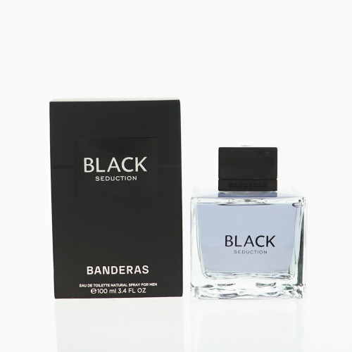Black Seduction by Antonio Banderas Box for Men 3.4 Oz Eau De Toilette Spray
