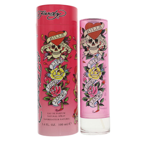 Ed Hardy by Christian Audigier Box for Women 3.4 Oz Eau De Parfum Spray