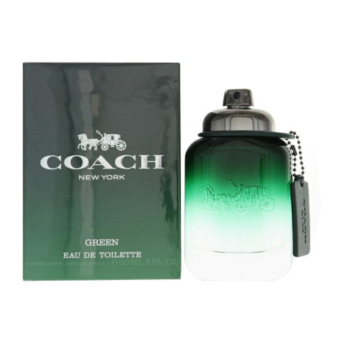 Coach Green by Coach Box for Men 2 Oz Eau De Toilette Spray