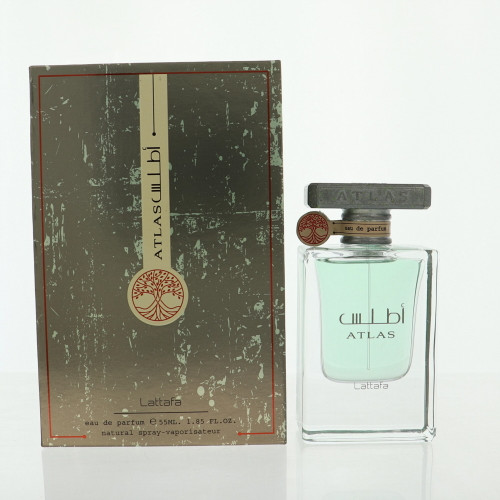 Atlas by Lattafa Box for Men 1.85 Oz Eau De Parfum Spray