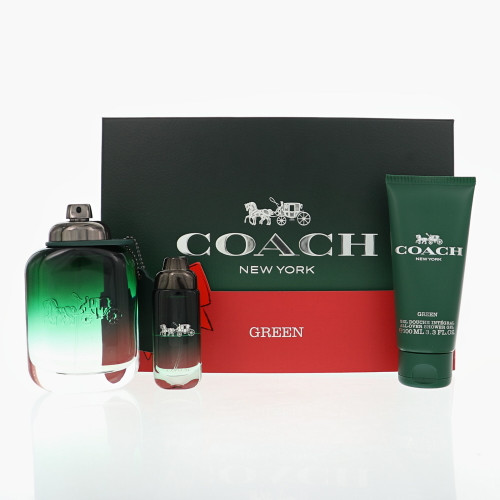 Coach Green by Coach Gift Set for Men 3.3 Oz Eau De Toilette Spray