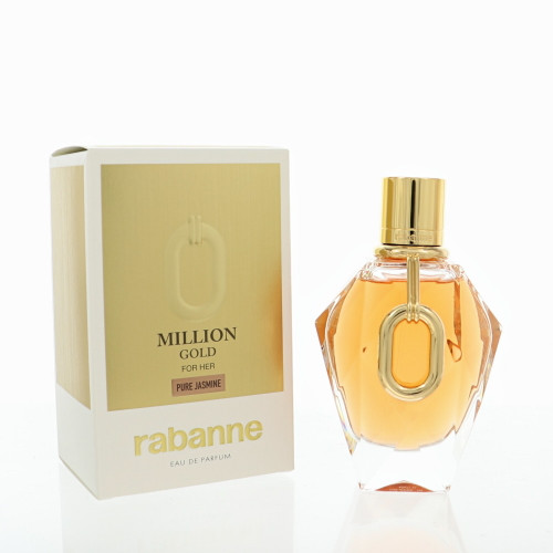 Million Gold Pure Jasmine by Paco Rabanne Box for Women 3 Oz Eau De Parfum Spray