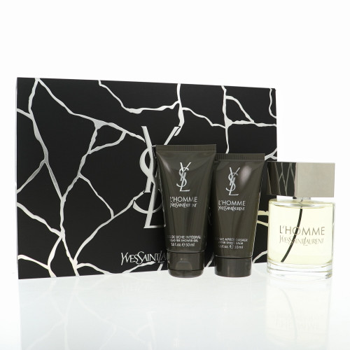 L'homme Yves Saint Laurent by Yves Saint Laurent Gift Set for Men 3.3 Oz Eau De Toilette Spray