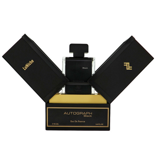 Autograph Black by Luniche Box for Unisex 3.0 Oz Eau De Parfum Spray