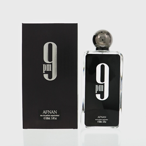 9 Pm by Afnan Box for Men 3.4 Oz Eau De Parfum Spray