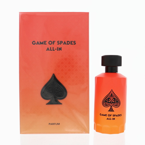 All-In by Game Of Spades Box for Men 3.4 Oz Parfum Spray
