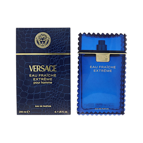 Versace Man Eau Fraiche Extreme by Versace Box for Men 6.7 Oz Eau De Parfum Spray