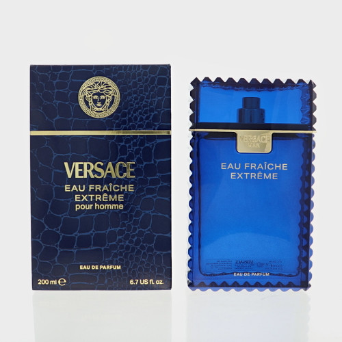 Versace Man Eau Fraiche Extreme by Versace Box for Men 6.7 Oz Eau De Parfum Spray