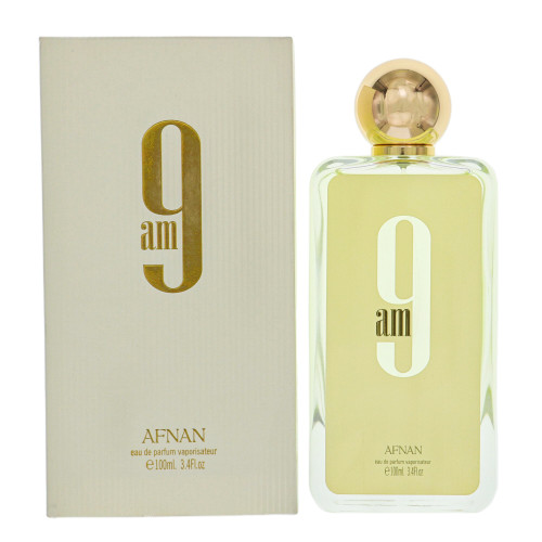 9 Am by Afnan Box for Men 3.4 Oz Eau De Parfum Spray