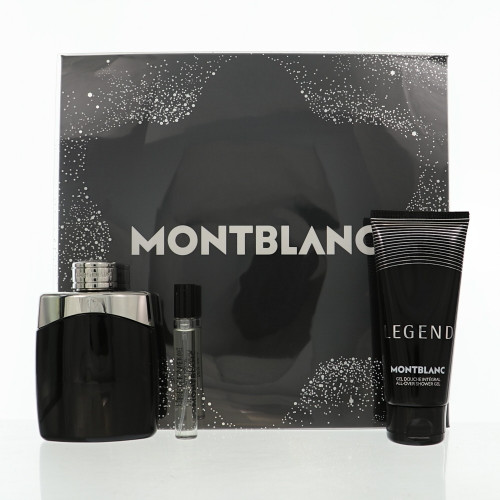 Legend by Montblanc Gift Set for Men 3.3 Oz Eau De Toilette Spray
