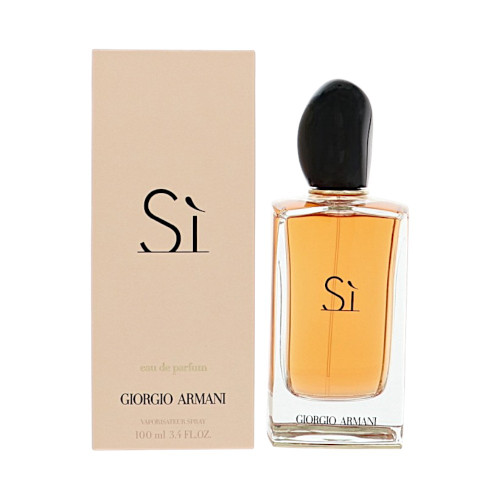 Si by Giorgio Armani Box for Women 3.3 Oz Eau De Parfum Spray