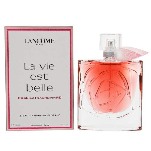La Vie Est Belle Rose Extraordinaire by Lancome Box for Women 3.4 Oz L'eau De Parfum Spray