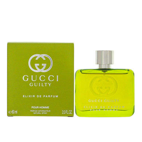 Gucci Guilty by Gucci Box for Men 2 Oz Elixir De Parfum Spray