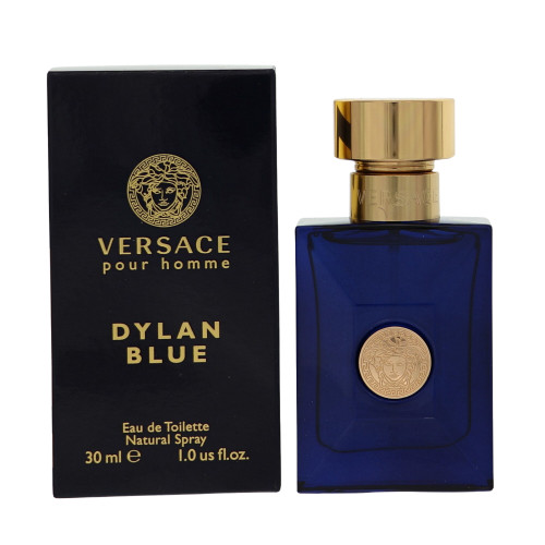 Dylan Blue by Versace Box for Men 1 Oz Eau De Toilette Spray
