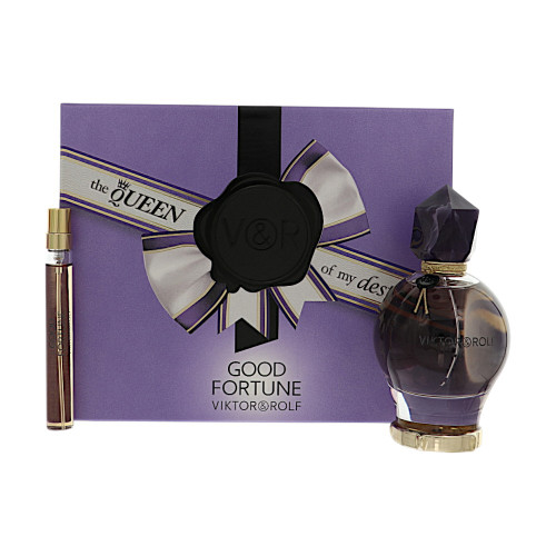 Good Fortune by Viktor & Rolf Gift Set for Women 2 Piece Set For Women: 3.04 Oz Eau De Parfum Spray, 0.34 Oz Eau De Parfum Spray