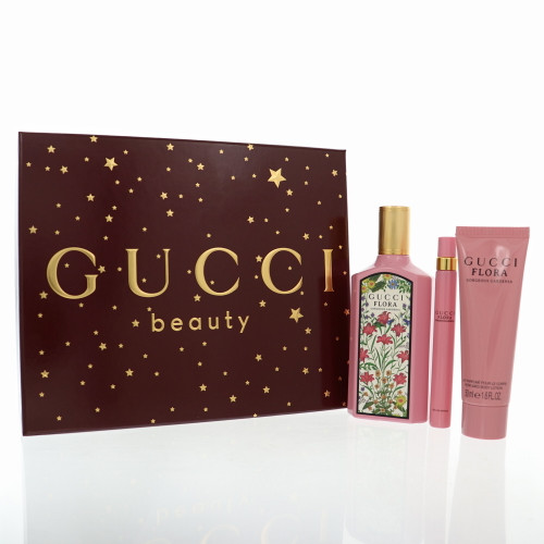 Gucci Flora Gorgeous Gardenia by Gucci Gift Set for Women 3.3 Oz Eau De Parfum Spray