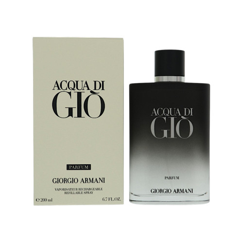 Acqua Di Gio by Giorgio Armani Box for Men 6.7 Oz Parfum Spray