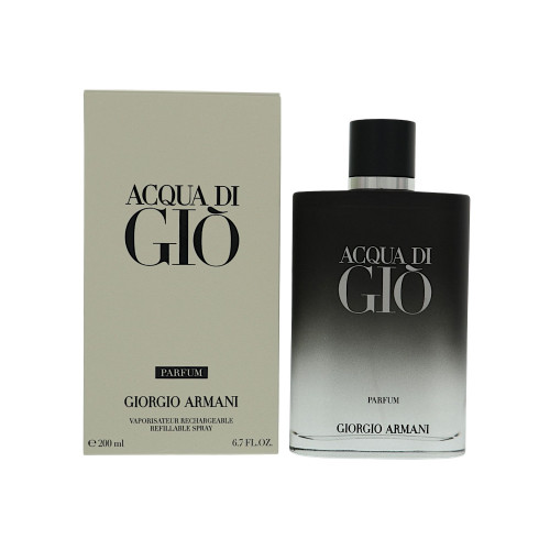 Acqua Di Gio by Giorgio Armani Box for Men 6.7 Oz Parfum Spray