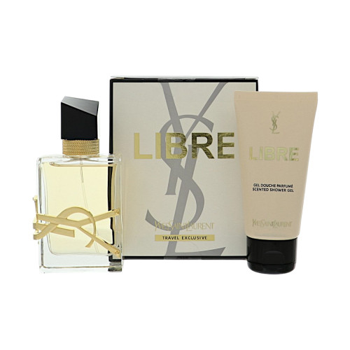 Libre by Yves Saint Laurent Gift Set for Women 2 Piece Set For Women: 1.6 Oz Eau De Parfum Spray, 1.6 Oz Shower Gel